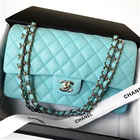 chanel bag blue|chanel bag blue color.